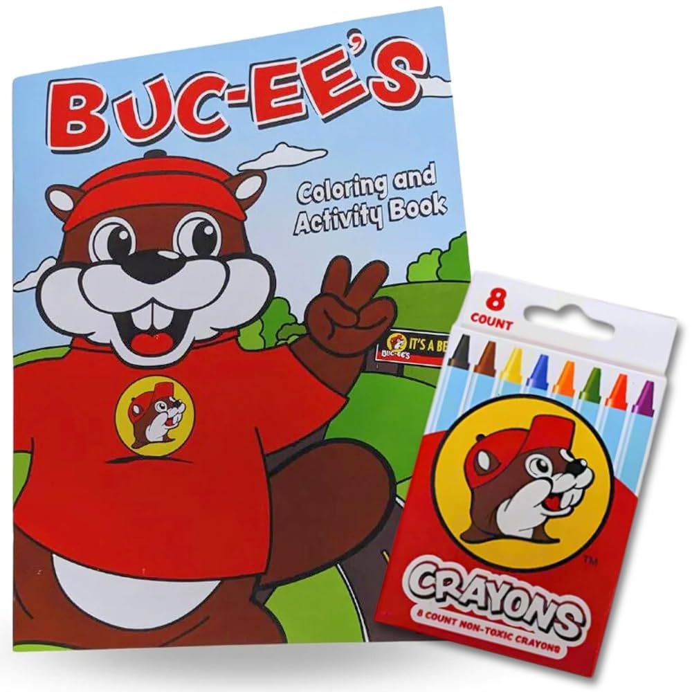 Buc ee s Coloring And Activity Book For Kids 32 Activity Pages Buc ee s 0192484059404 Amazon Books