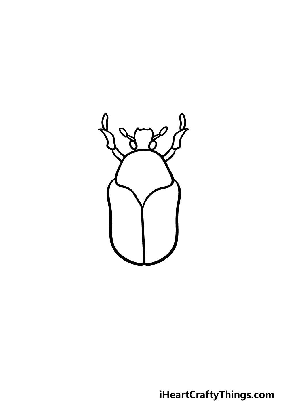 Bug Drawing How To Draw A Bug Step By Step