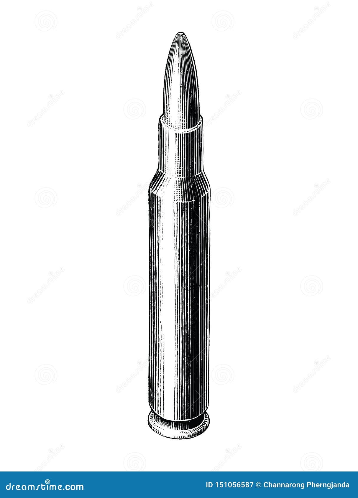 bullet drawing