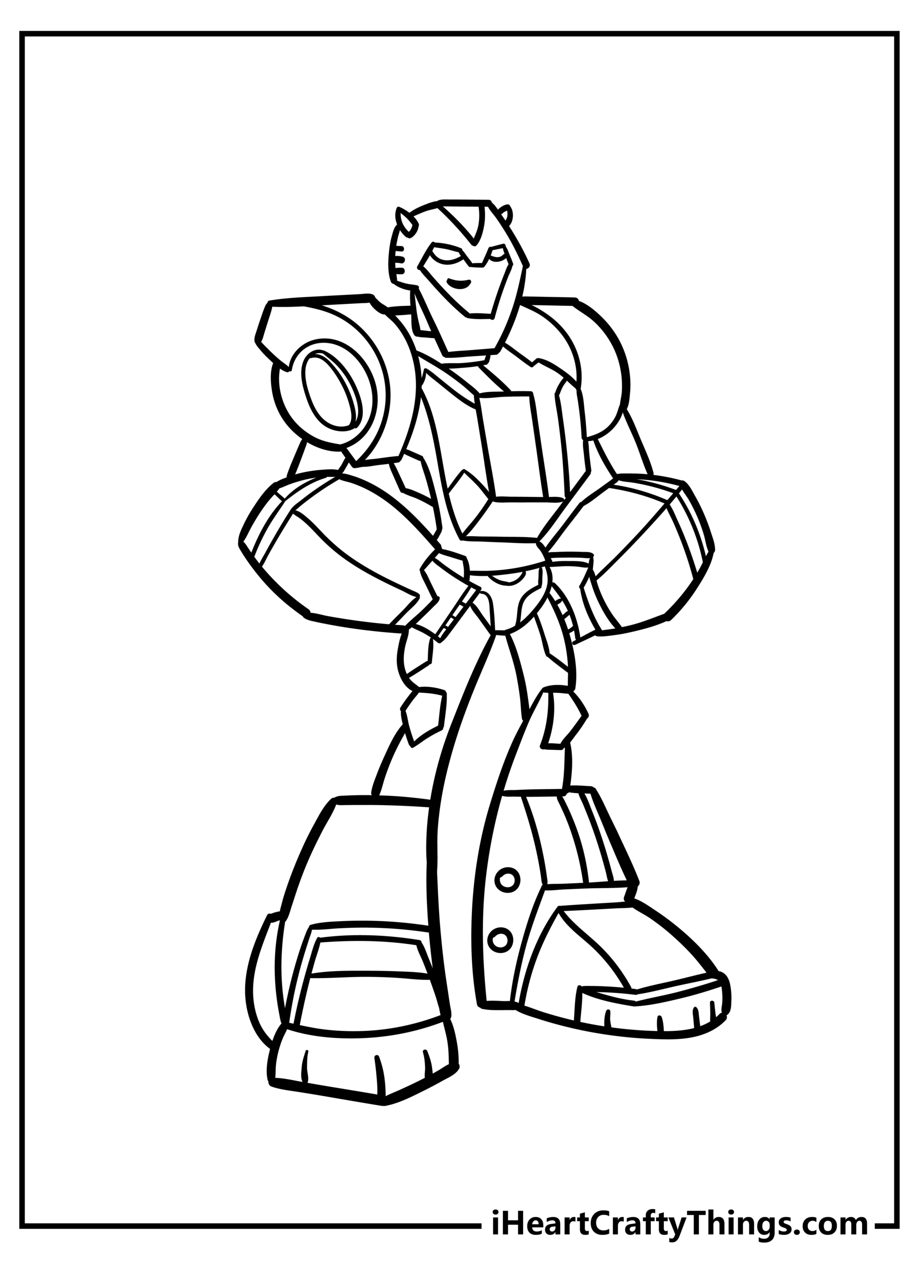 transformers coloring sheet
