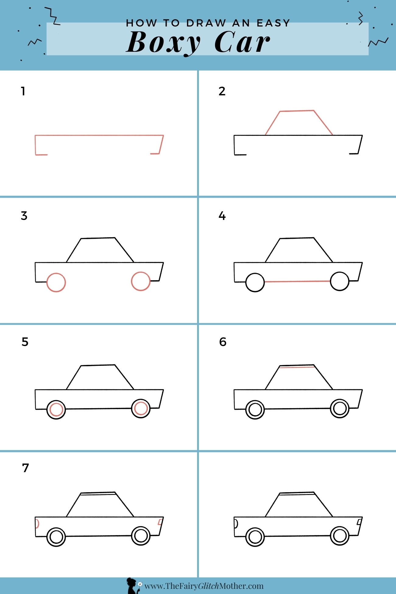 Car Drawing For Kids How To Make It Easy Peasy 