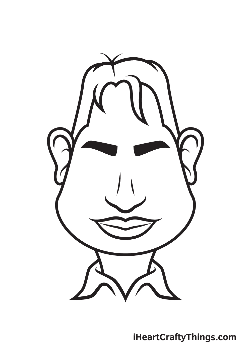Caricature Drawing How To Draw A Caricature Step By Step
