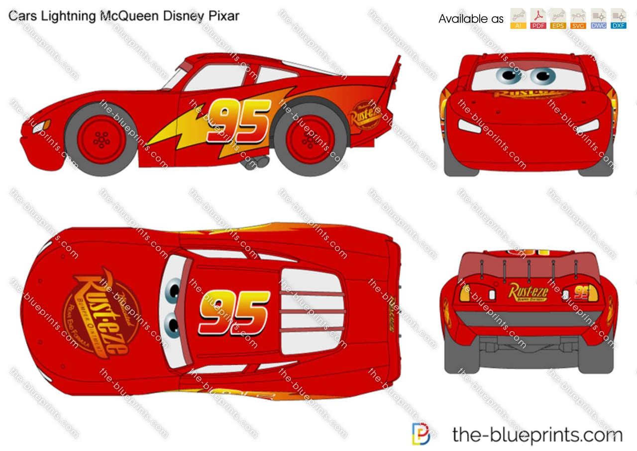 lightning mcqueen drawing