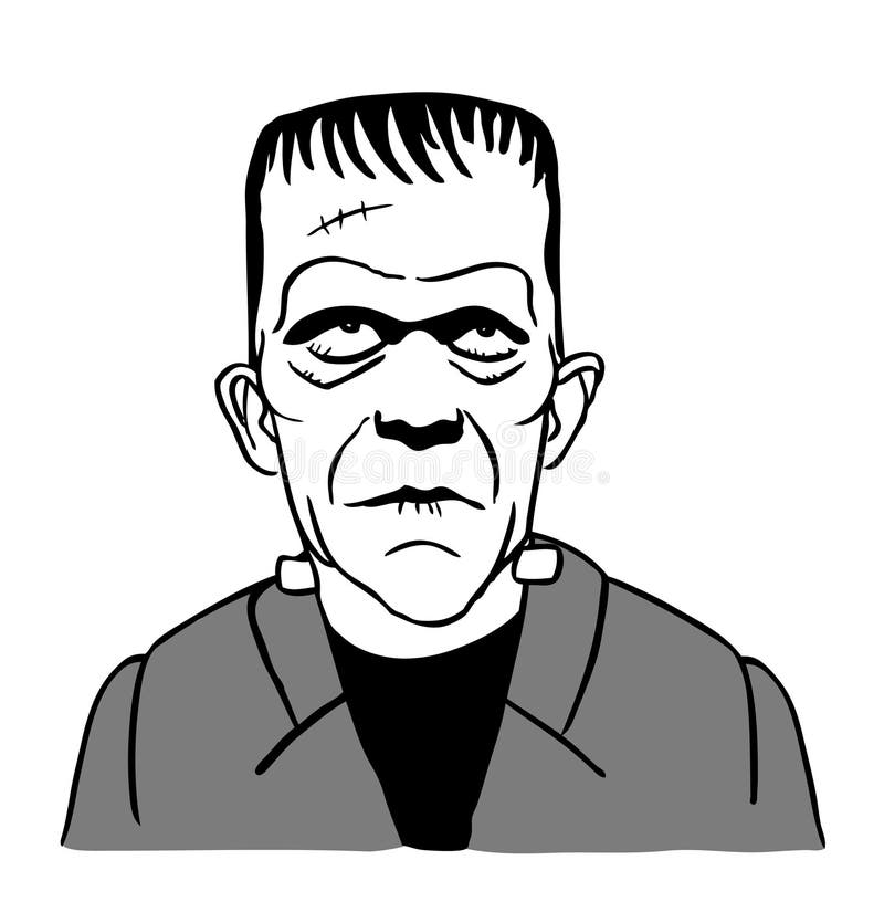 frankenstein drawing