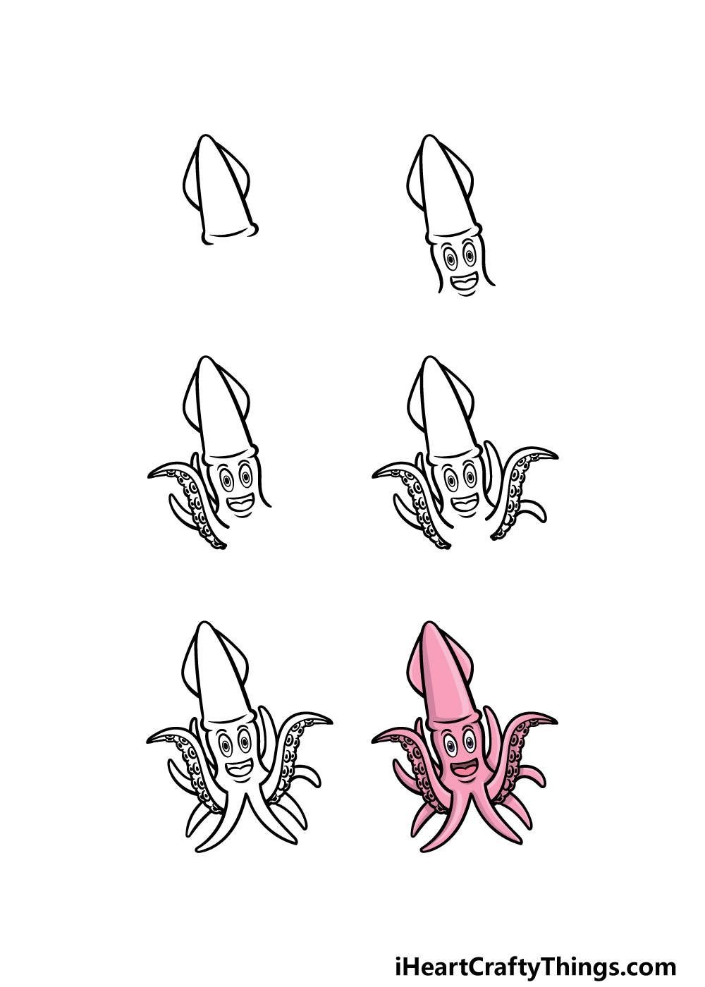 draw squid