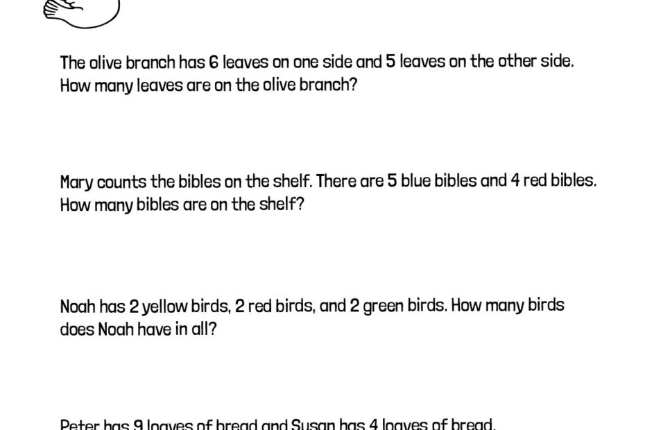Catholic Themed Math Word Problems TheCatholicKid