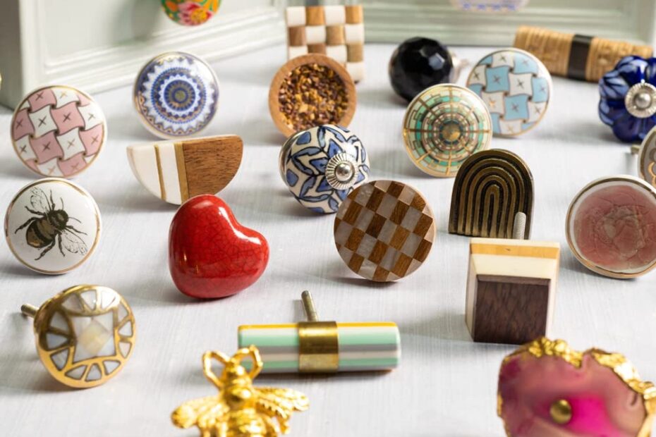 Ceramic Cabinet Knob Floral Pulls For Dresser Drawers Sage Green Farmhouse Style Cabinet Handles Traditional Knob Drawer Knobs Cabinet Knobs