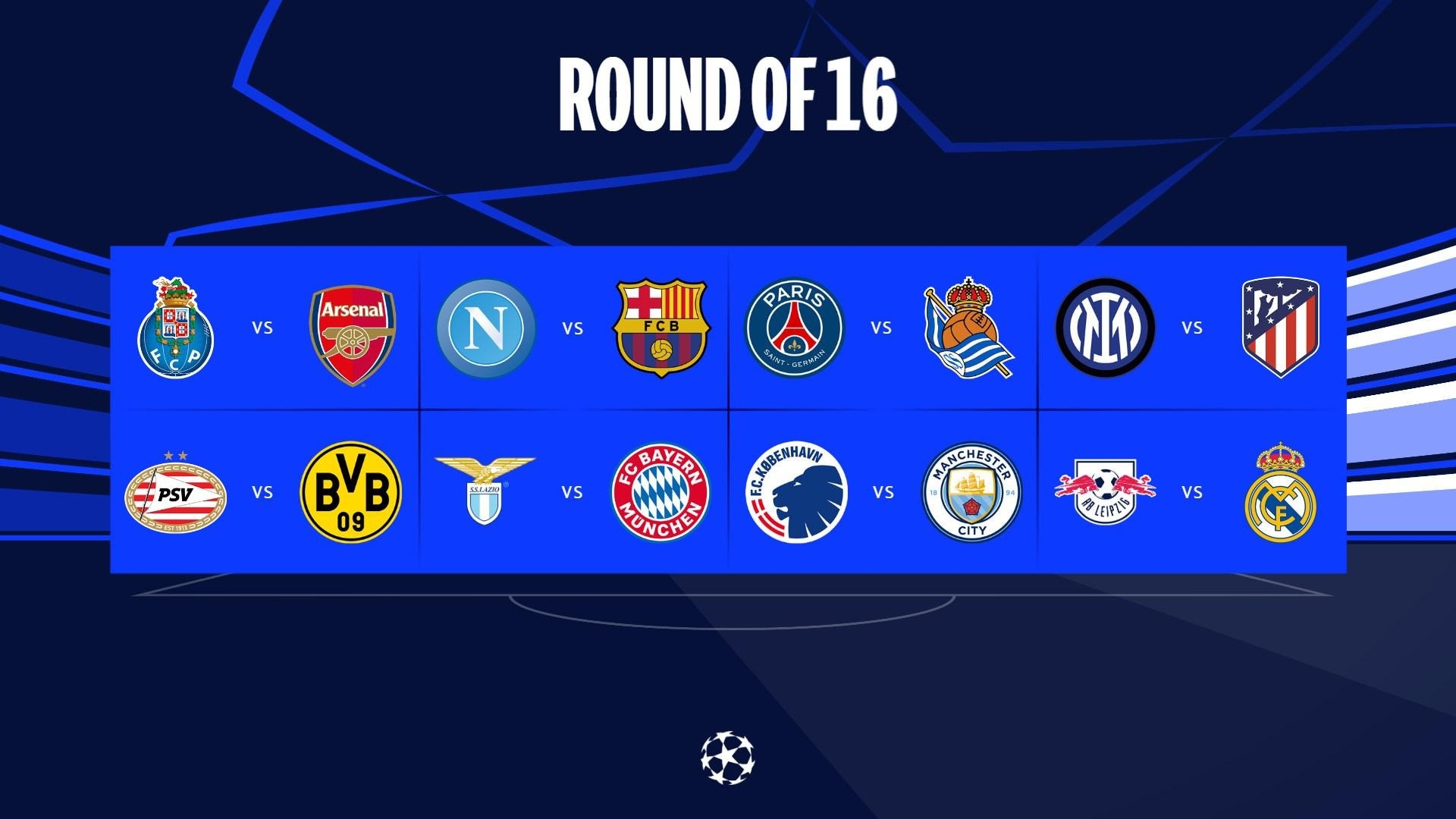 Champions League Round Of 16 Meet The Teams UEFA Champions League 2023 24 UEFA
