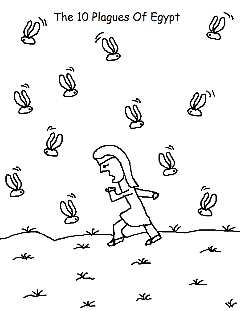Church House Collection Blog The 10 Plagues Of Egypt Coloring Page
