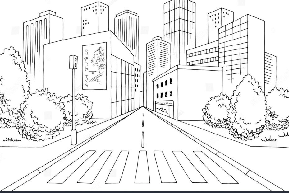 City Black White Drawing Lebih Dari 125 963 Gambar U0026 Ilustrasi Stok Yang Dapat Dibeli Lisensinya Tanpa Royalti Shutterstock