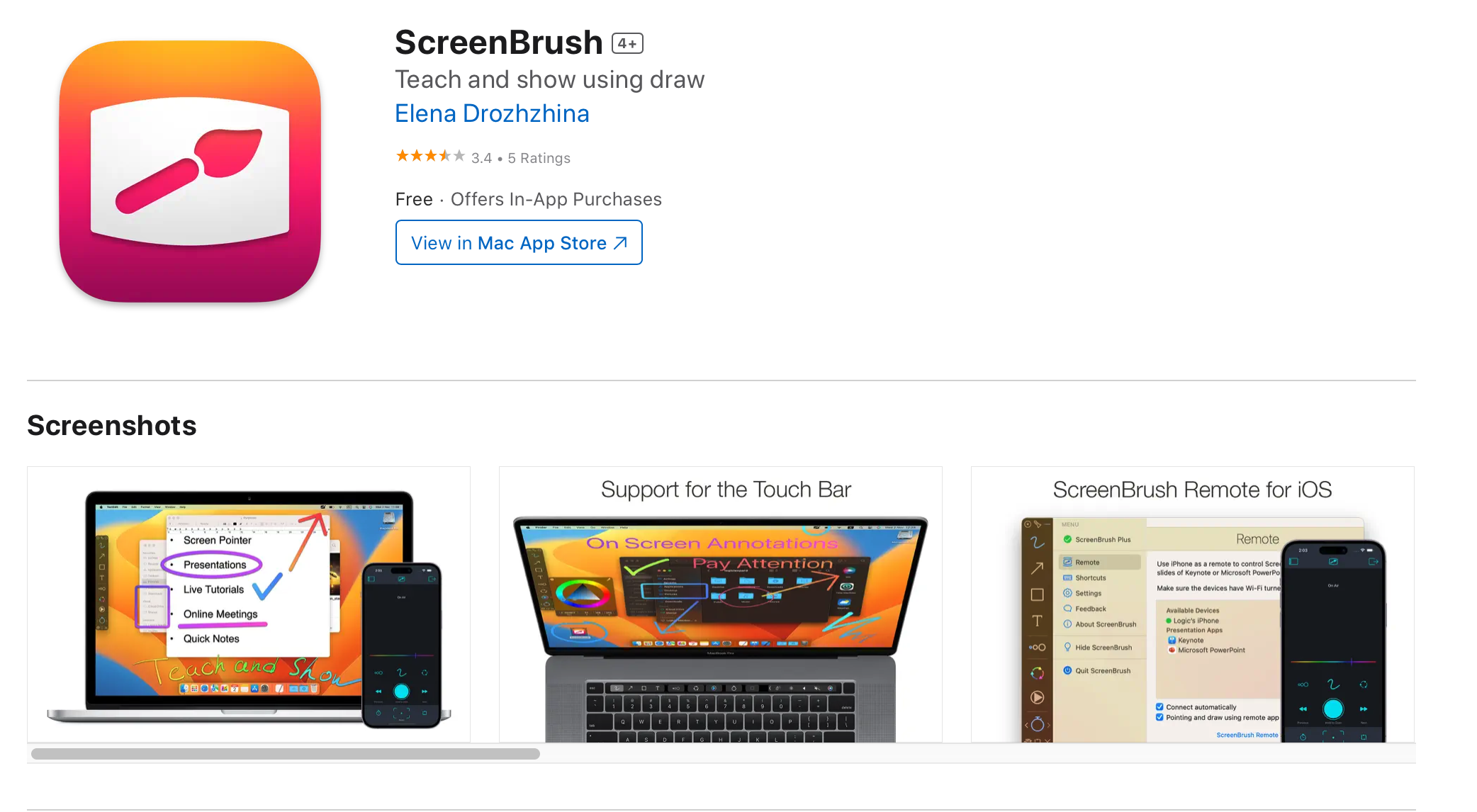 presentation draw to screen tool