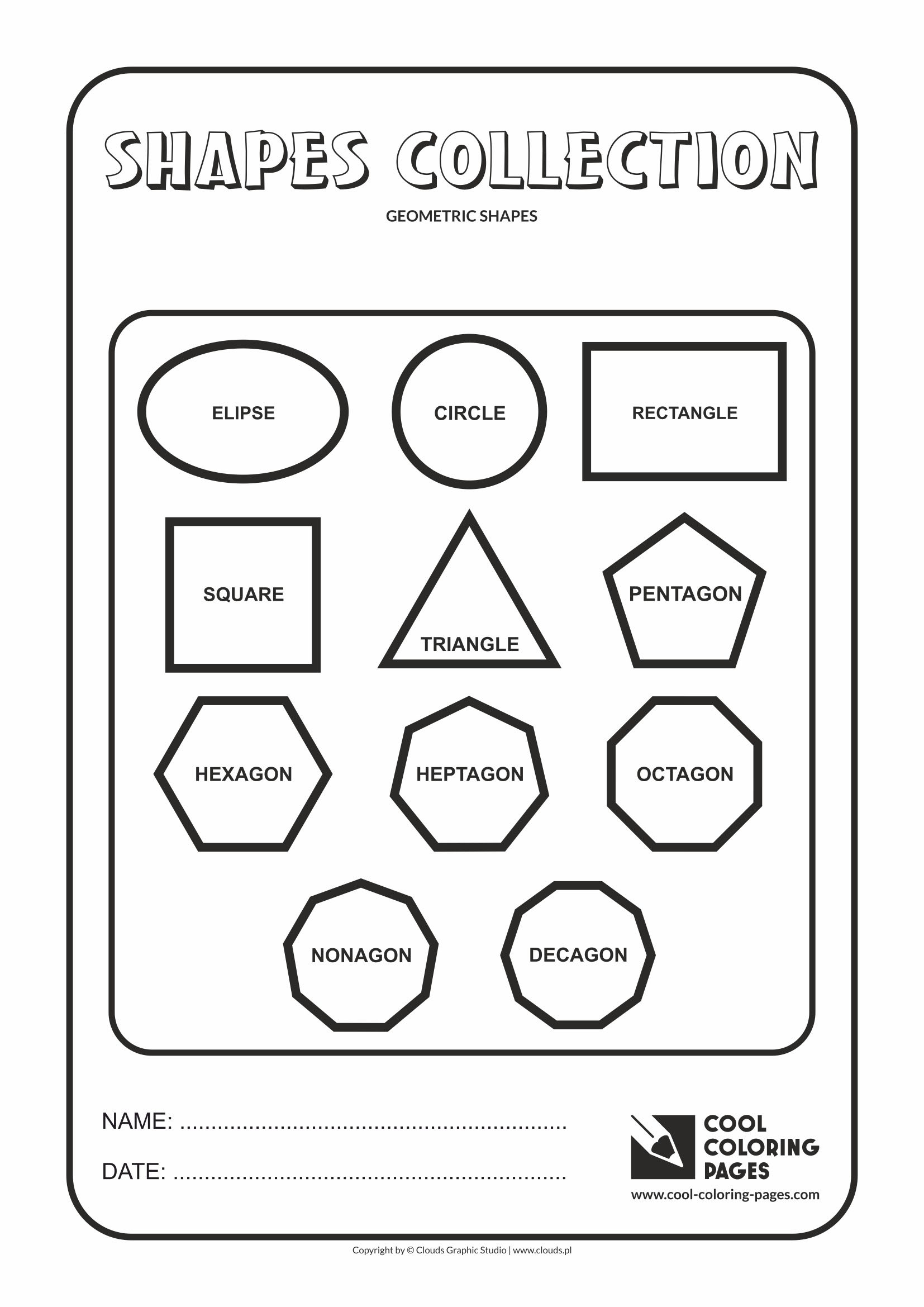 free printable geometric shapes