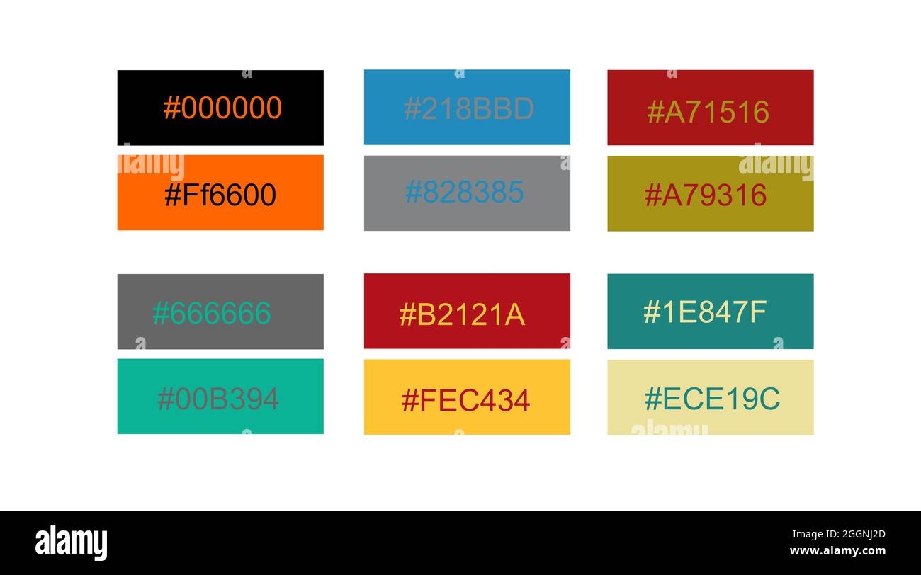 Color Code Finder Hi res Stock Photography And Images Alamy