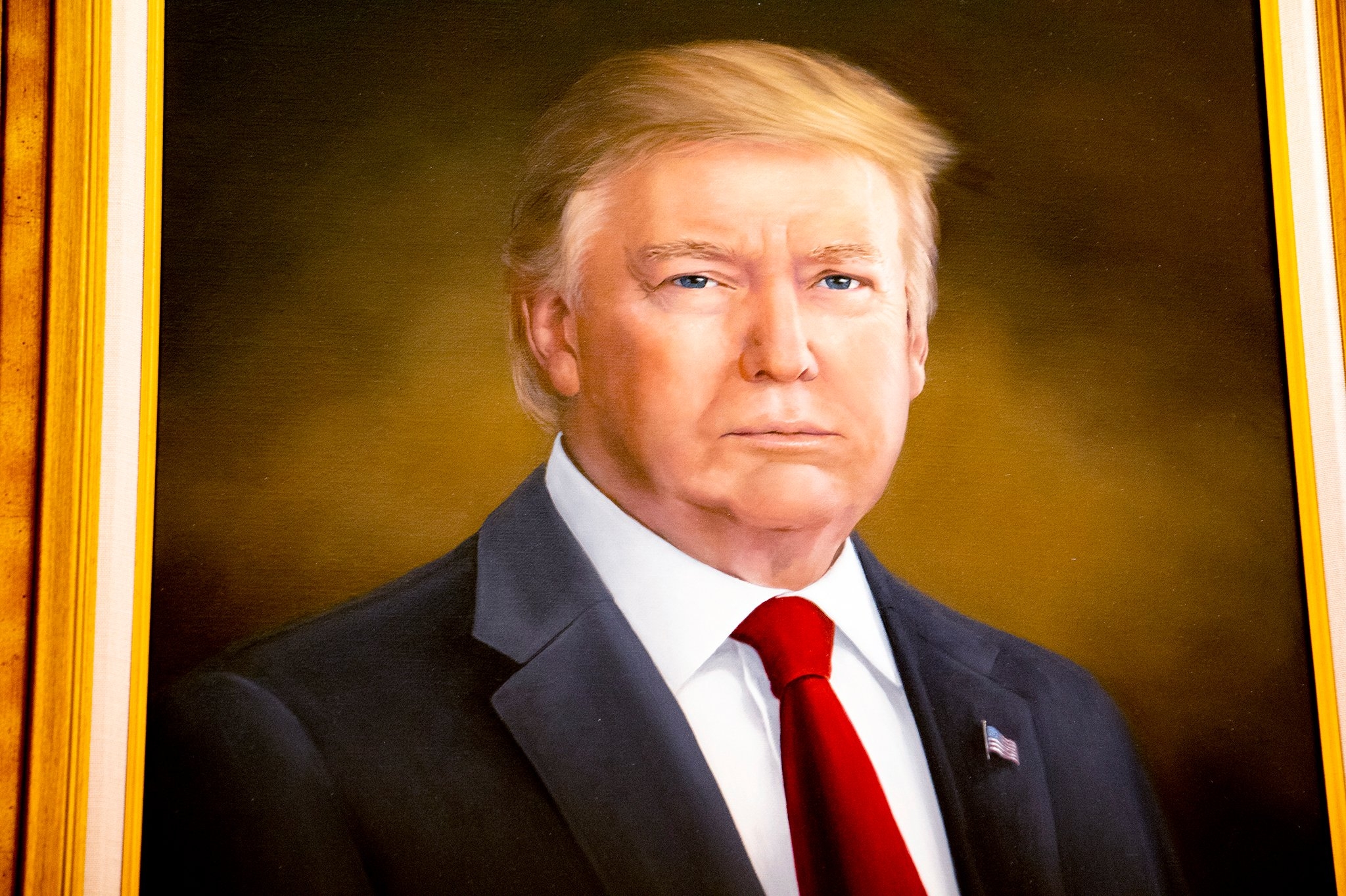 Colorado Artist Denies Trying To Distort Trump In Portrait