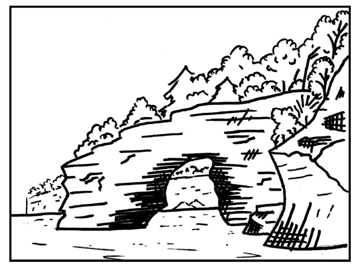 pictures of rocks coloring pages