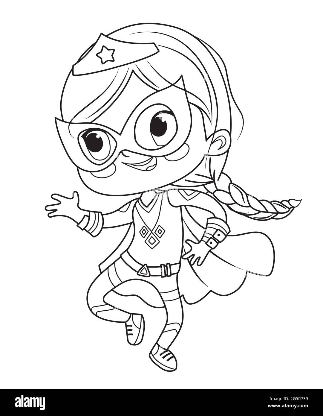 superhero colouring pages for kids