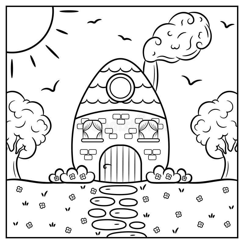 Coloring Page Sketch Stock Illustrations 111 880 Coloring Page 