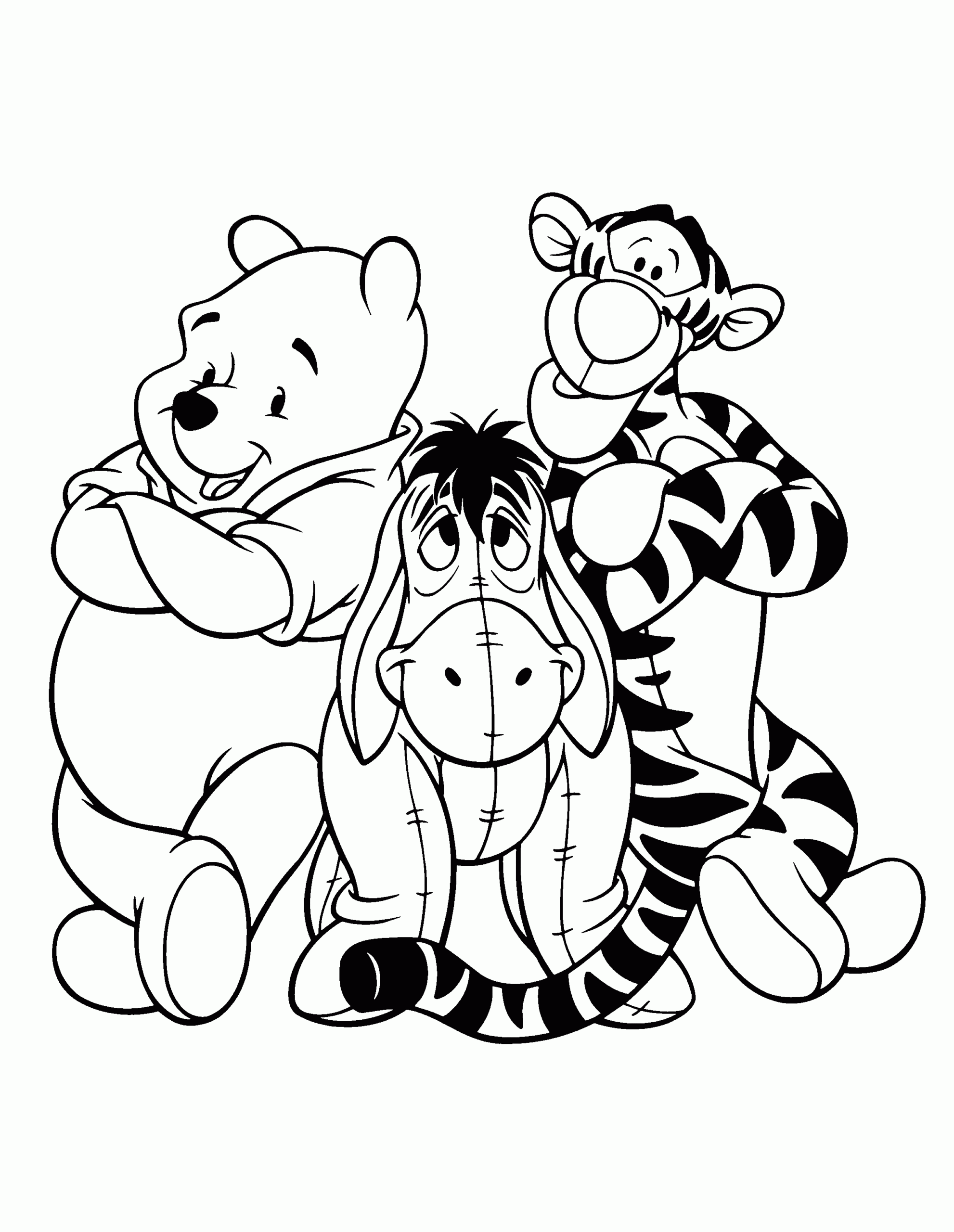 Coloring Pages Winnie The Pooh Coloring Pages
