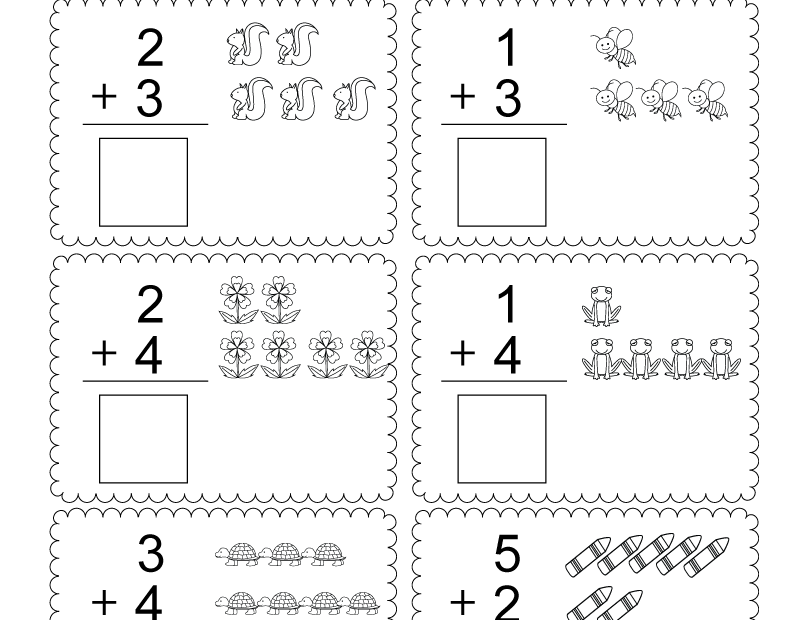 Column Addition With Pictures Worksheet Free Printable Digital U0026 PDF