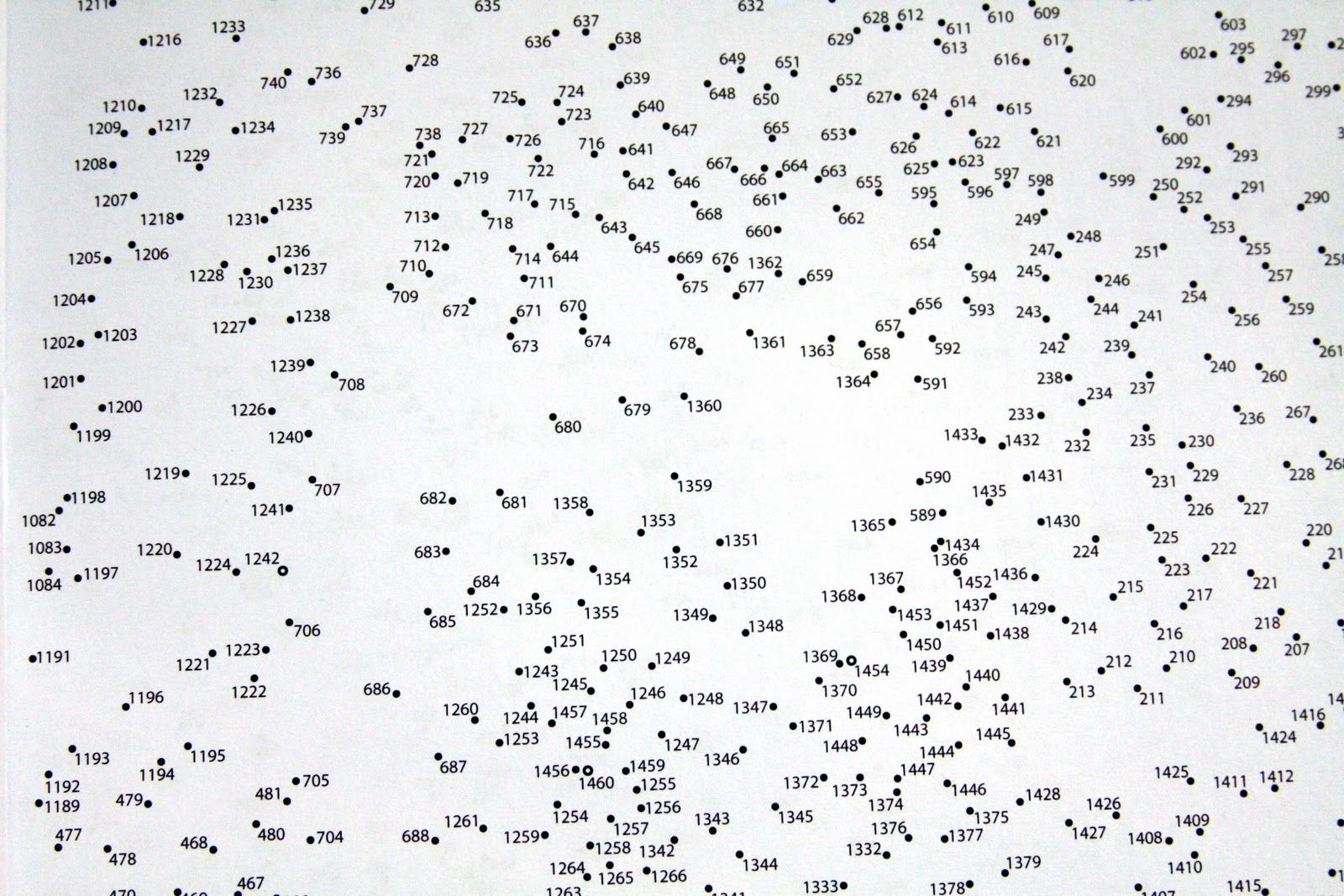 free printable extreme dot to dot