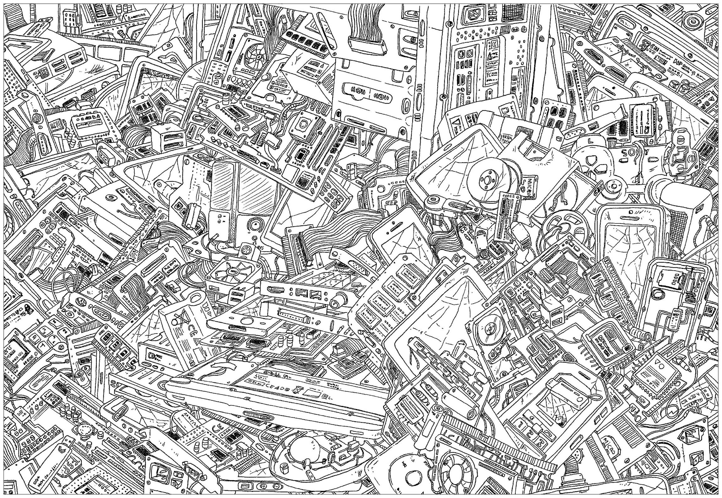 Computer Science Unclassifiable Coloring Pages For Adults Page Page 3 