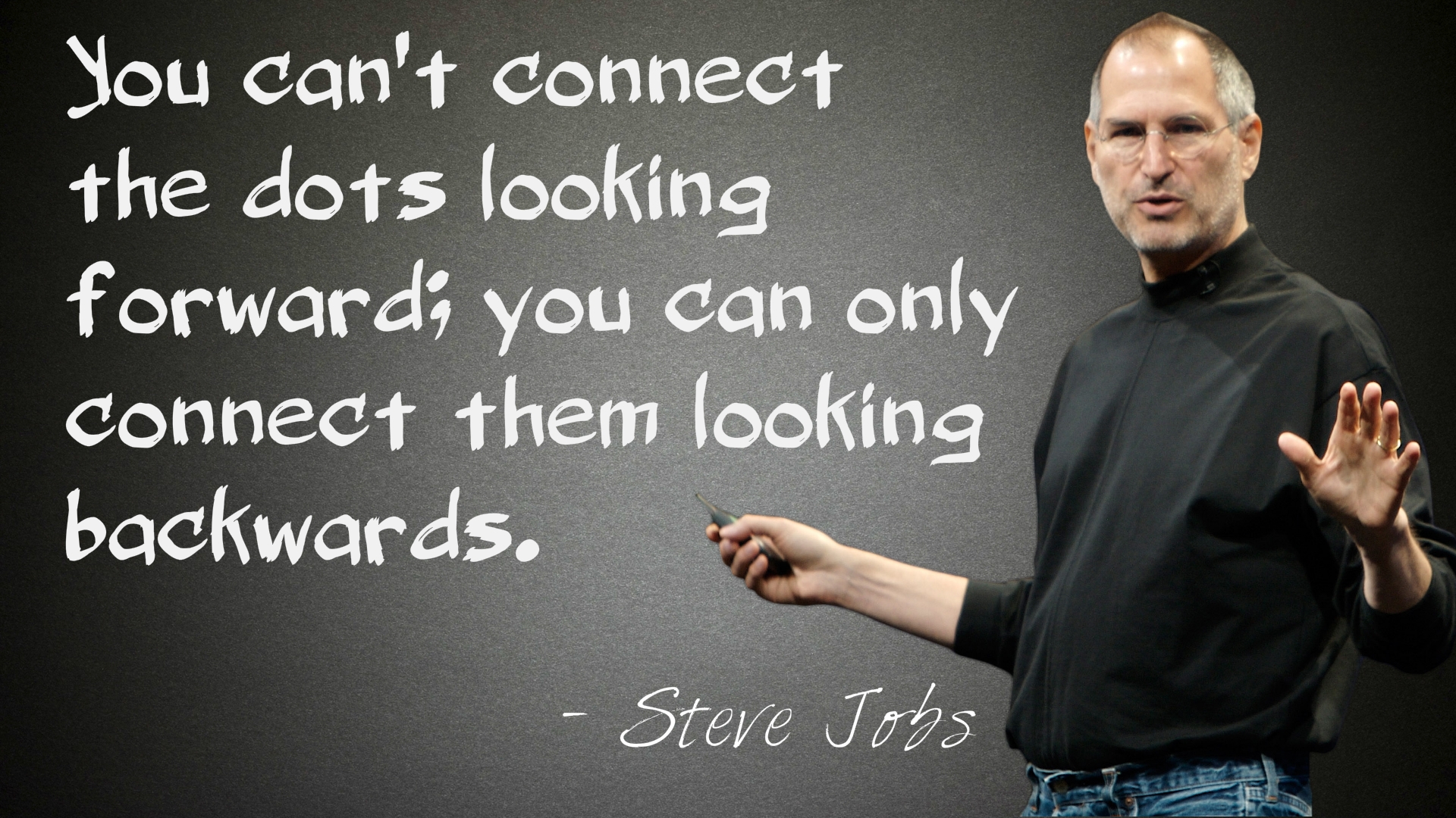 Connecting the dots steve jobs EDRnetEDRnet