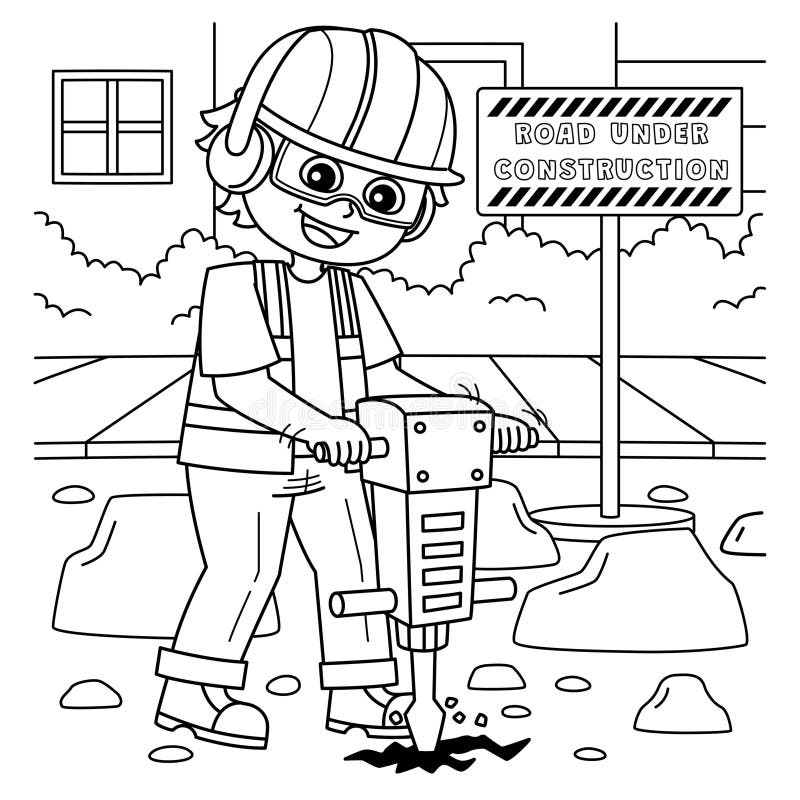 printable road safety coloring pages