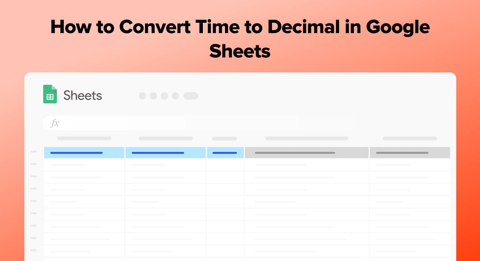 Convert Time To Decimal In Google Sheets Quick Guide