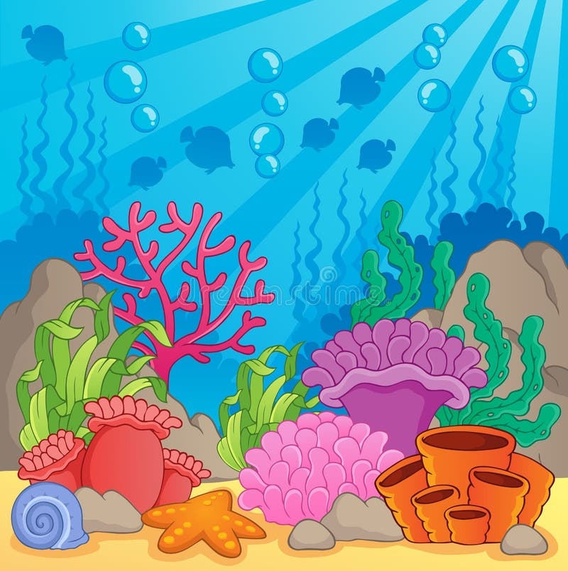 Coral Draw Reef Stock Illustrations 860 Coral Draw Reef Stock 