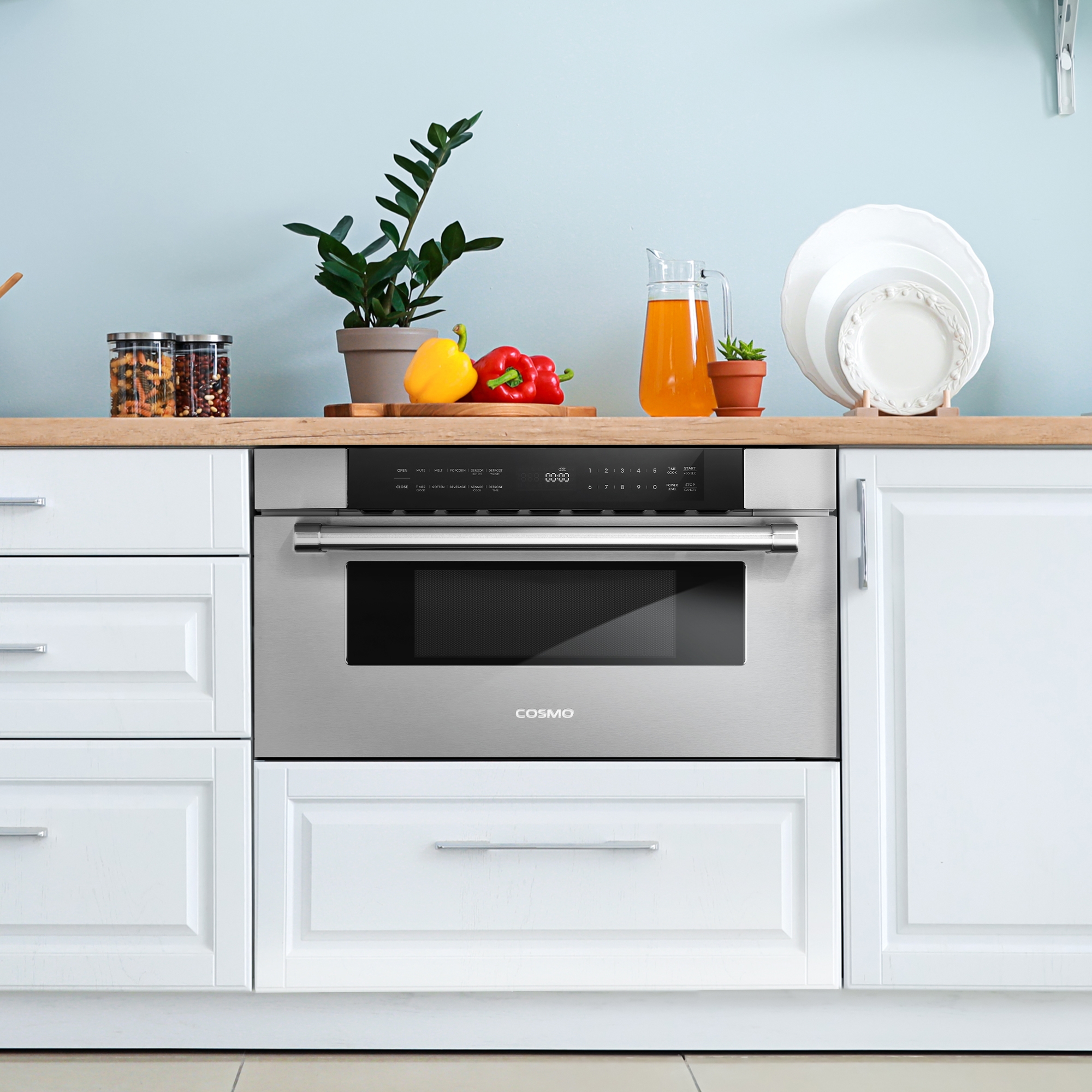 COS MWD3012GSS 30 Built In Microwave Drawer Cosmo Appliances