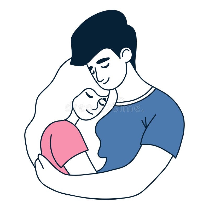 Couple Cute Drawing Stock Illustrations 45 512 Couple Cute 