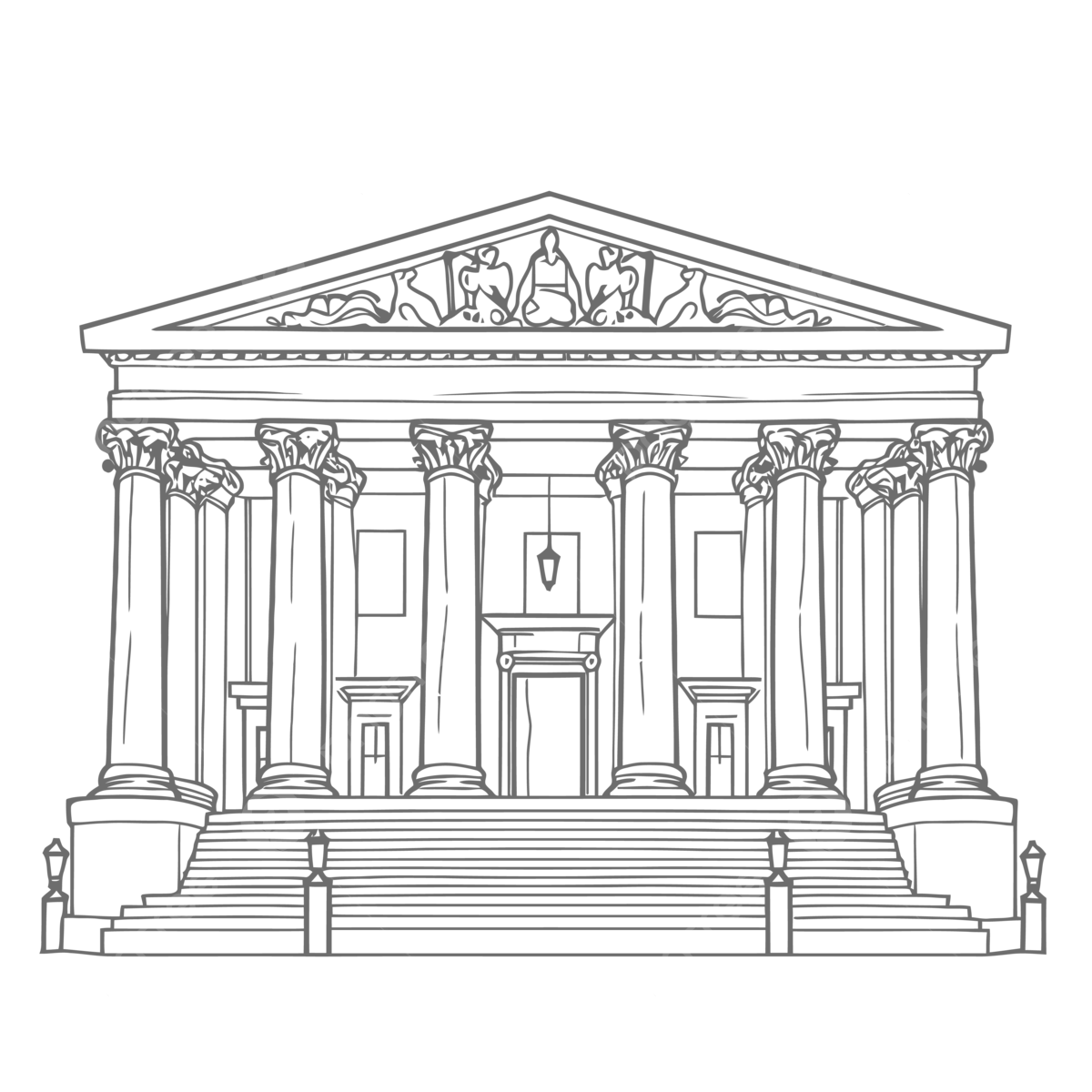 Court Drawing PNG Transparent Images Free Download Vector Files Pngtree