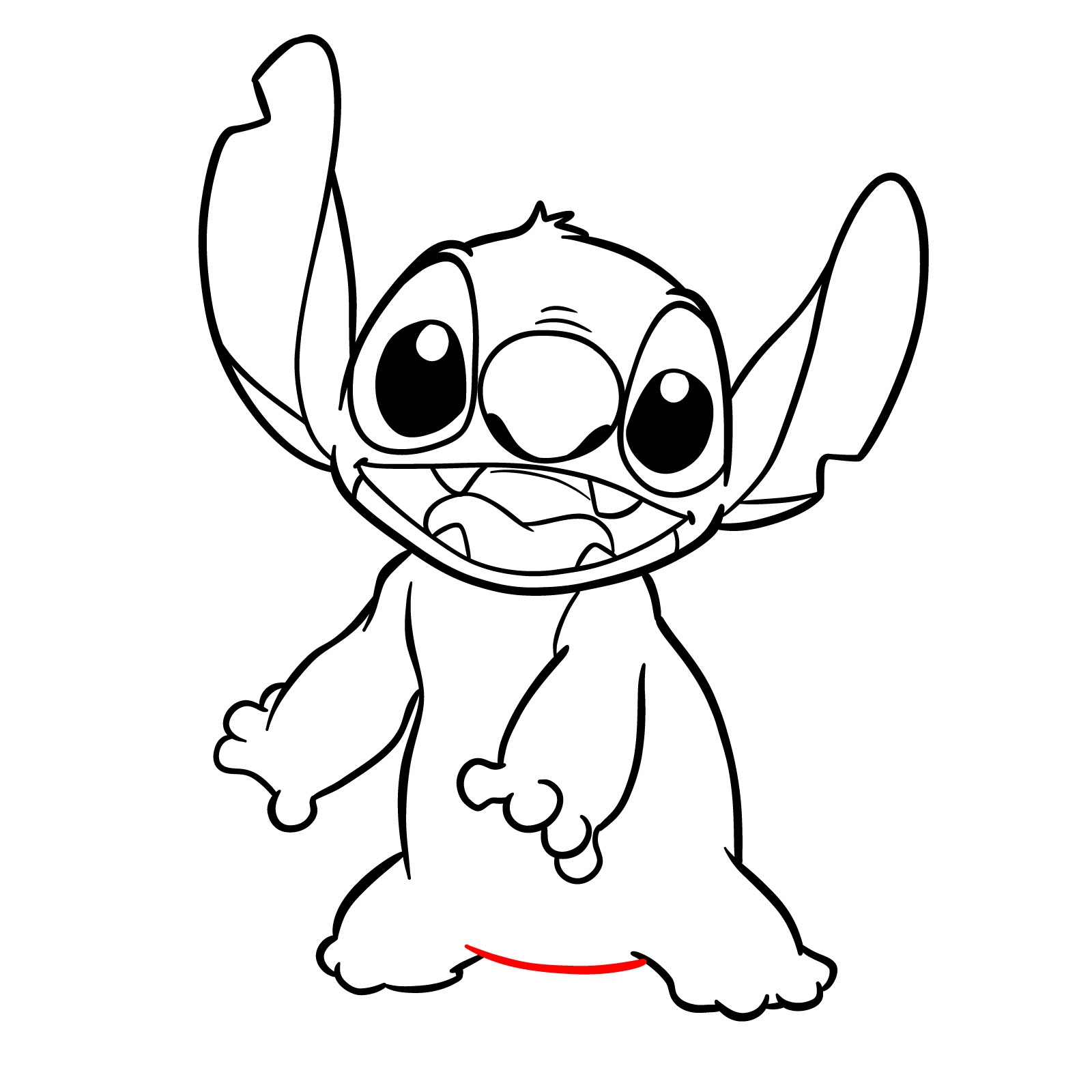 Crafting The Cute How To Draw Stitch Full Body With Precision