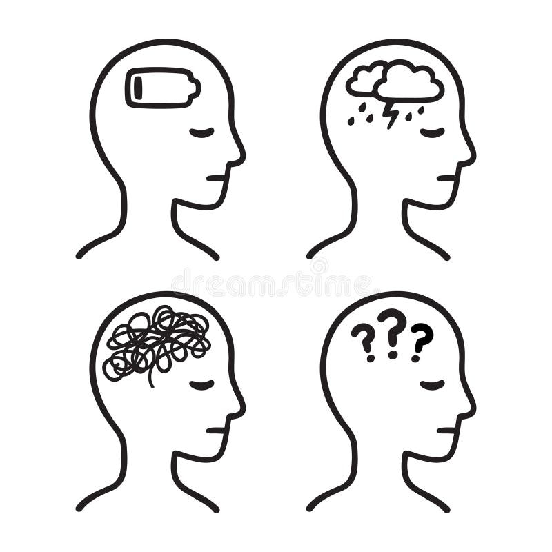 Crisis Drawing Mental Stock Illustrations 705 Crisis Drawing 