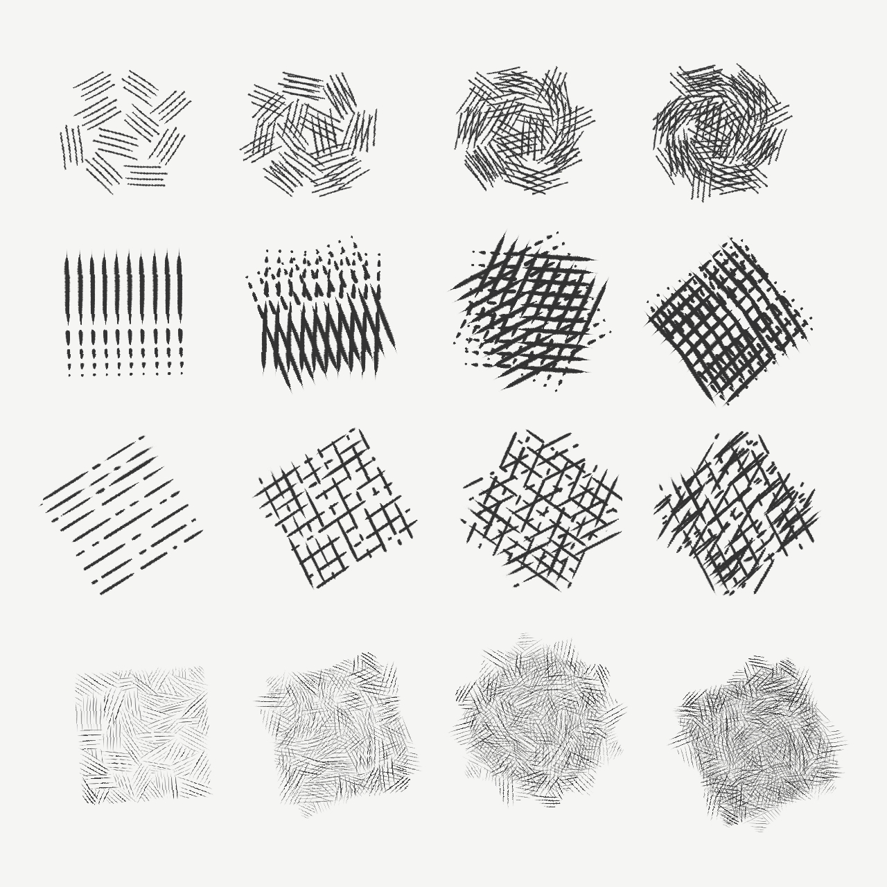 Cross Hatching CLIP STUDIO ASSETS