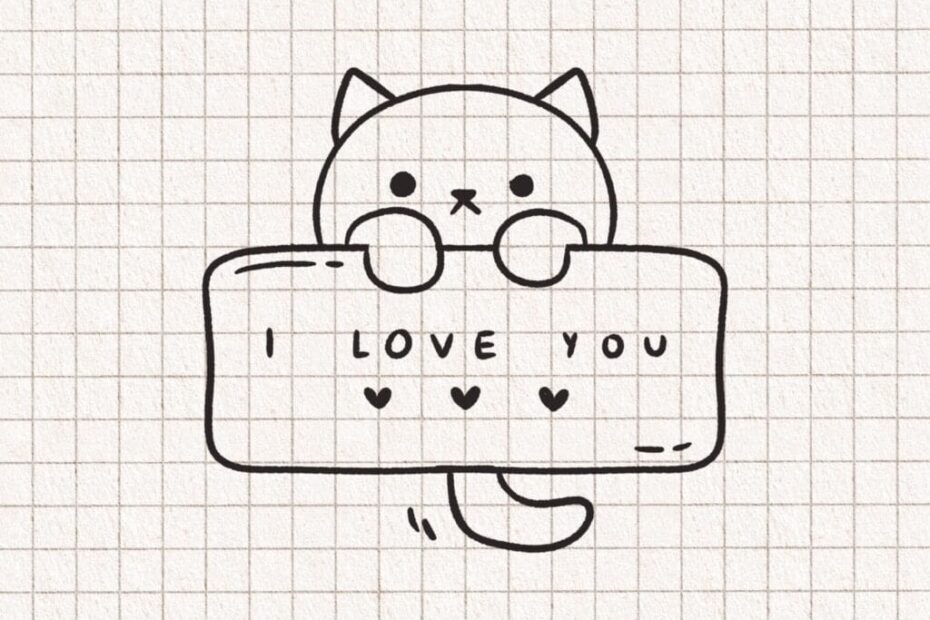 Cute And Easy Love Drawing Ideas A Sleepy Creative