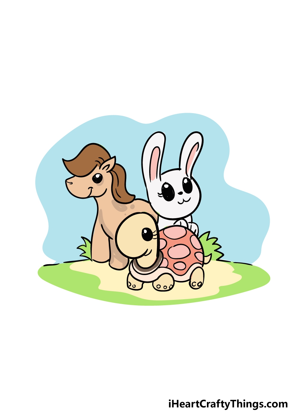 cute animal drawings easy