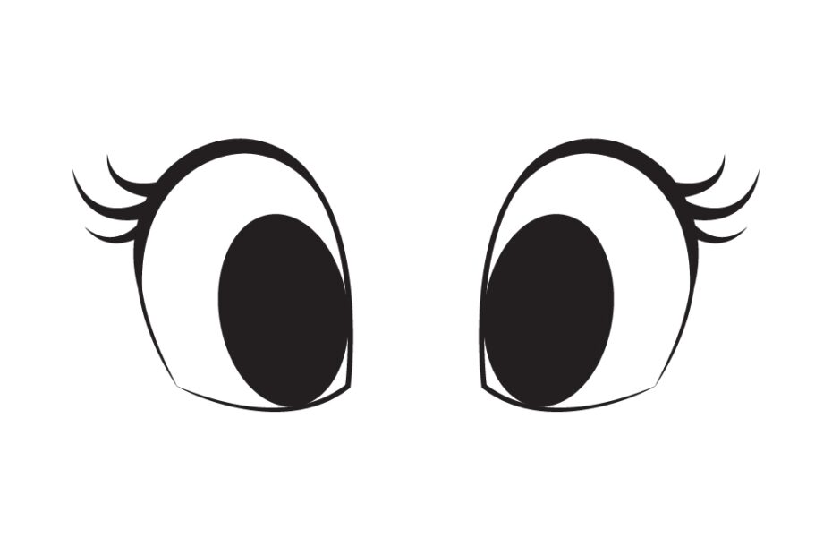 Cute Eyes Drawing How To Draw Cute Eyes Step By Step