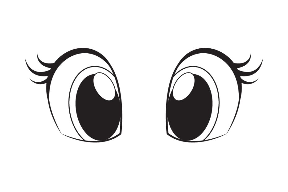 Cute Eyes Drawing How To Draw Cute Eyes Step By Step