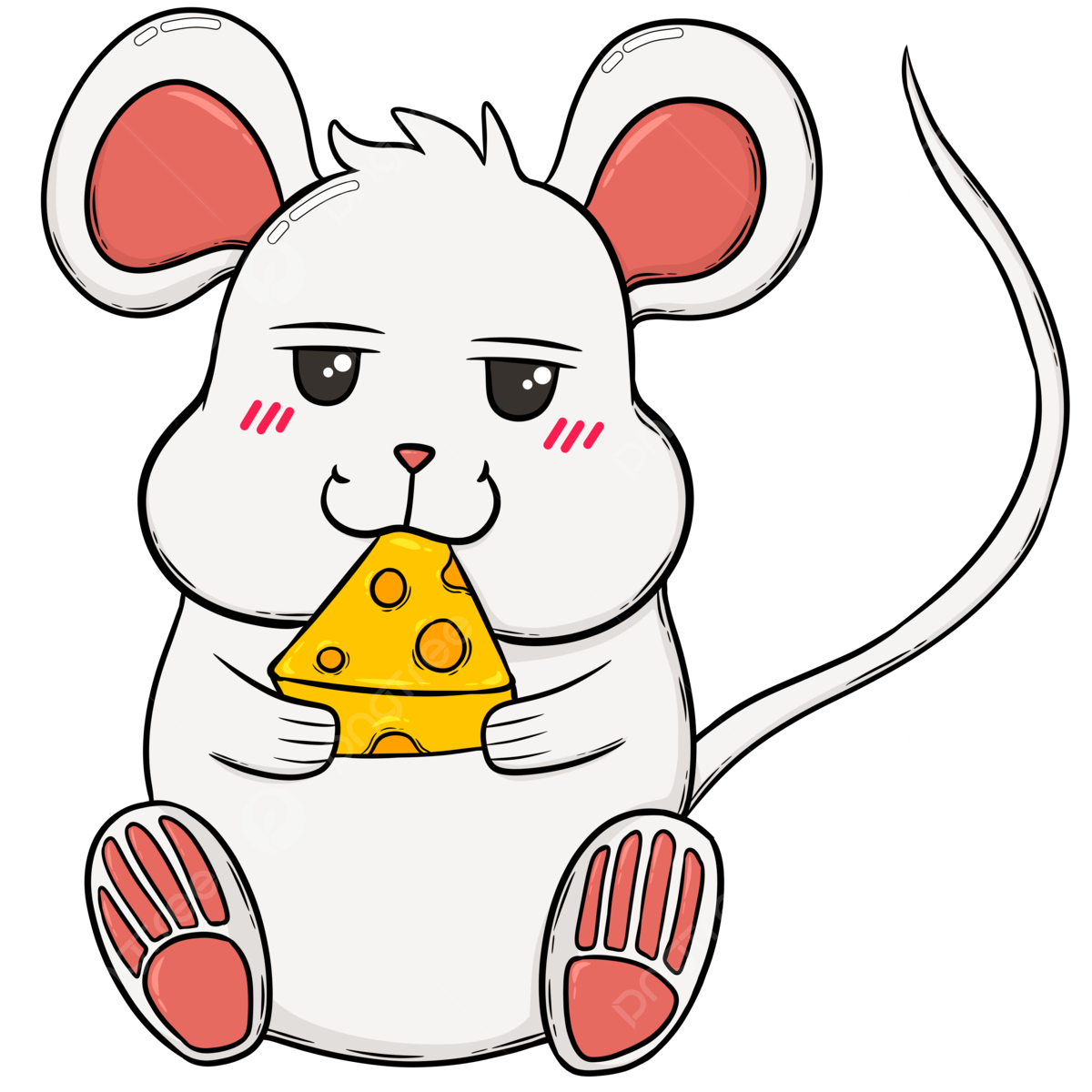 Cute Mouse Mouse Drawing Mouse Sketch Cartoon Mouse PNG 