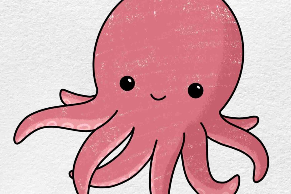 Cute Octopus Drawing HelloArtsy