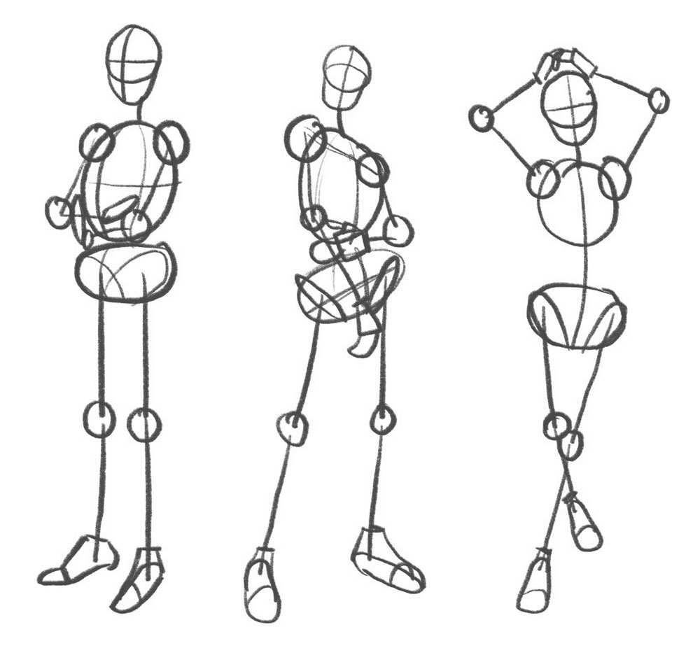 Day 23 How To Draw A Standing Pose Bardot Brush