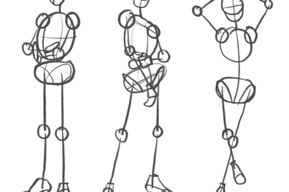 Day 23 How To Draw A Standing Pose Bardot Brush