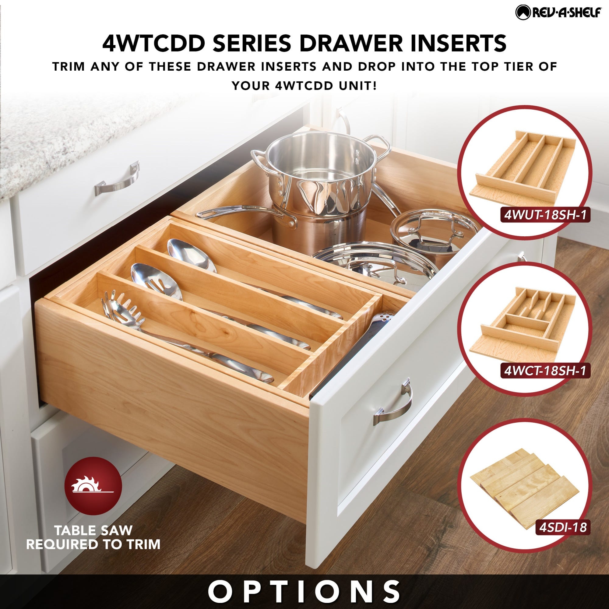 Deep Tiered Drawer Full Access 