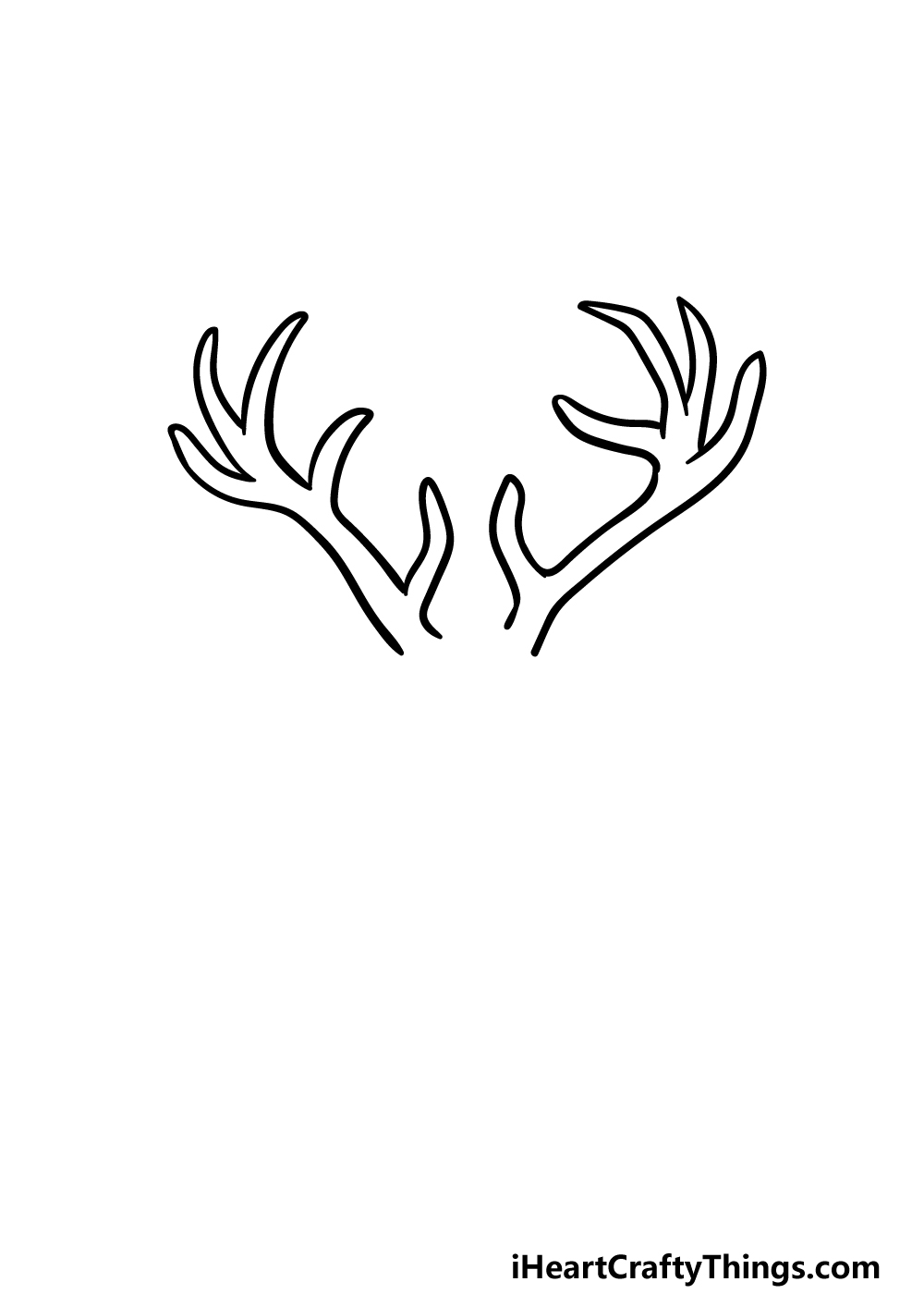 Deer Head Drawing How To Draw A Deer Head Step By Step