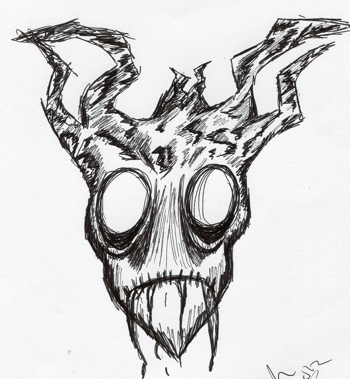 Demon Sketch 1 Images Behance