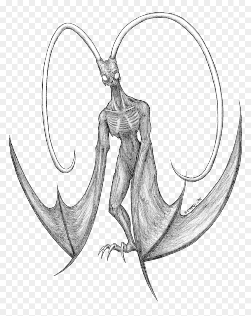 Demonic Drawing Easy Vector Free Stock Demon Drawing Easy HD Png Download Vhv