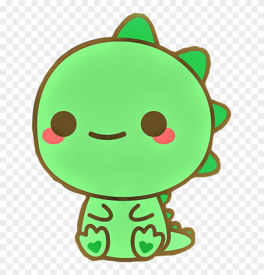 Dinosaur Kawaii Adorable Cute Baby Freetoedit Cute Easy Dinosaur Drawings Free Transparent PNG Clipart Images Download