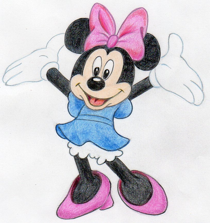 how to draw disney cartoon characters