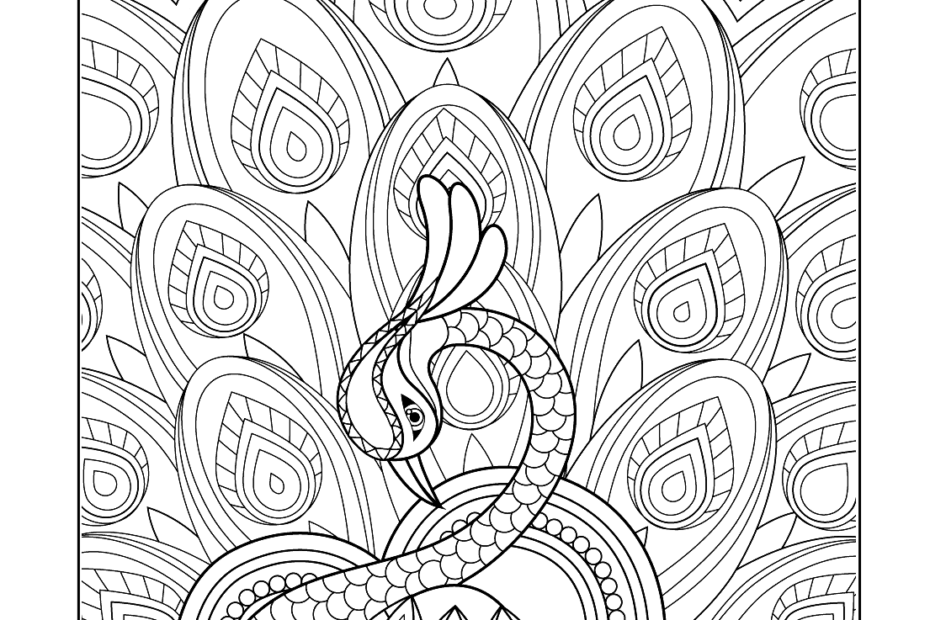 Diwali Peacock Coloring Pages Printable Coloring Pages FREE
